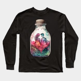 Bottle Couple Long Sleeve T-Shirt